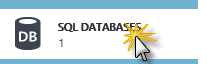 SQL Database menu