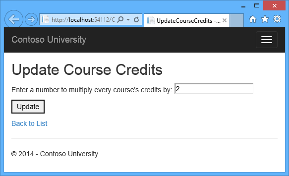 Update_Course_Credits_initial_page_with_2_entered