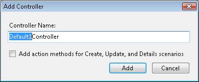 The New Project dialog box