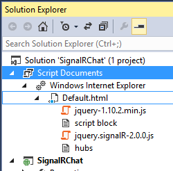 JavaScript generated proxy file in Solution Explorer