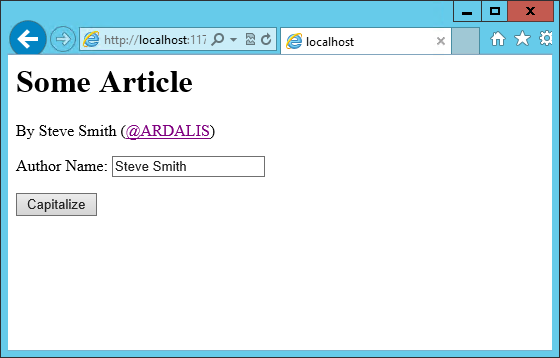 hyperlink capitalize
