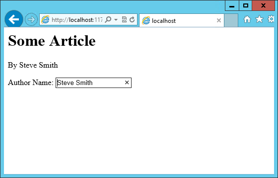 knockout input binding